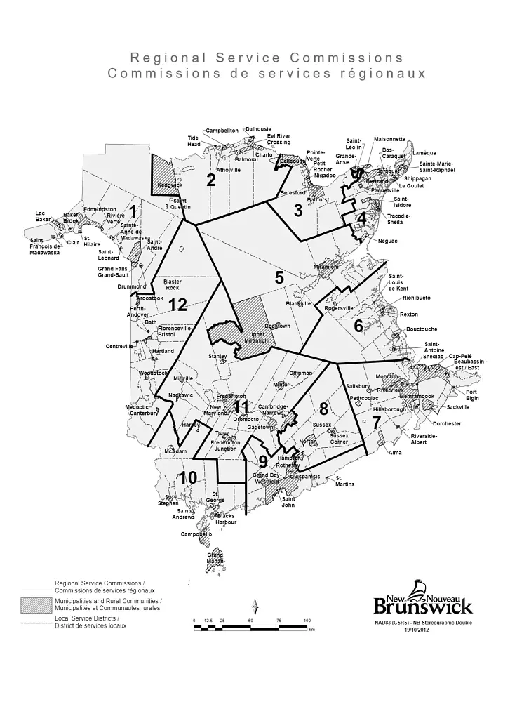 Provincial map