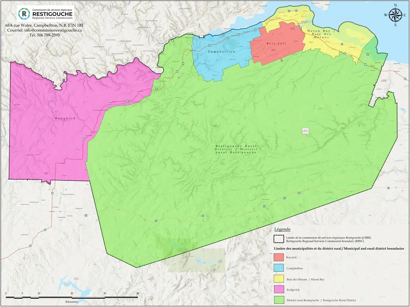 Provincial map